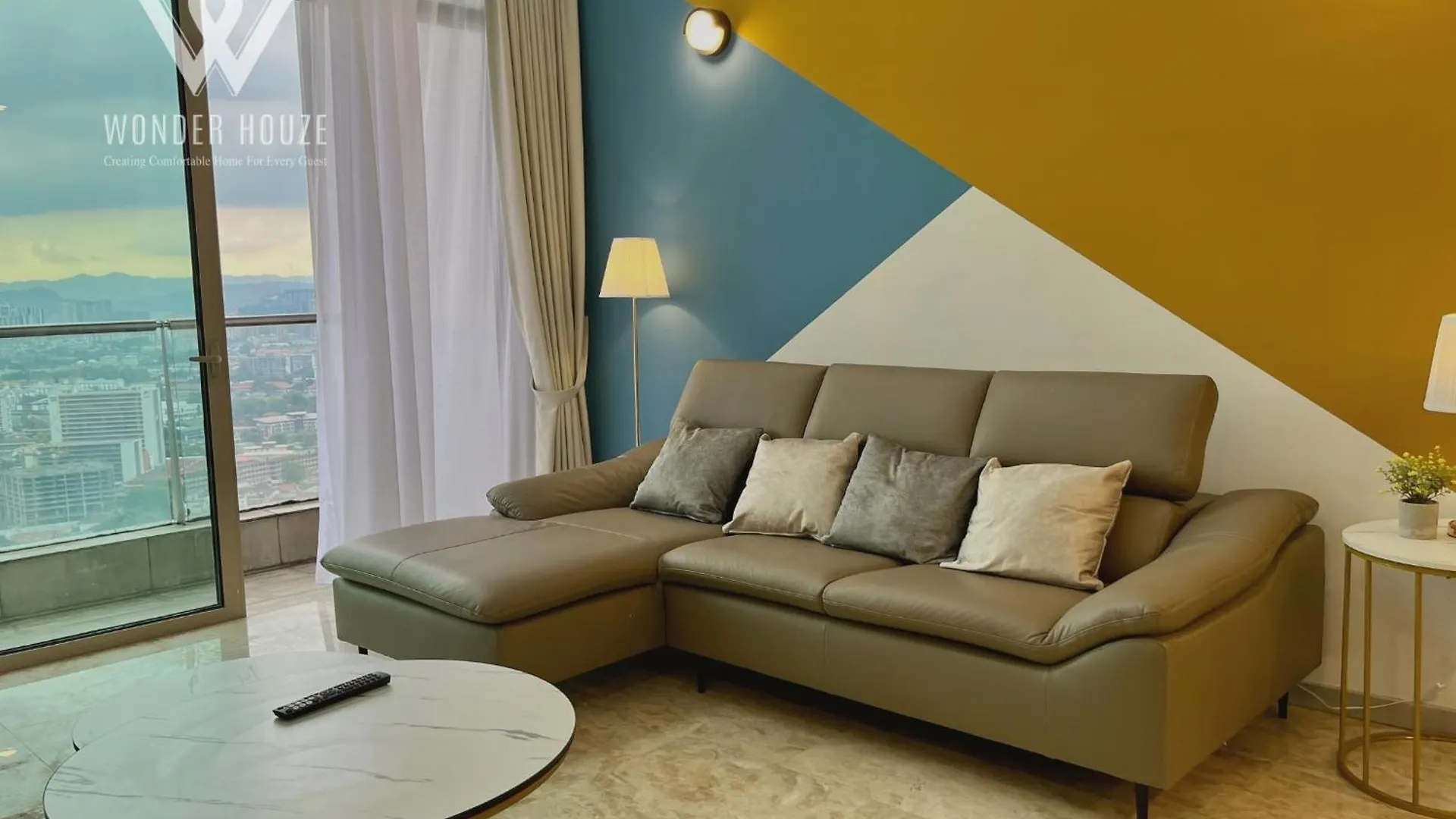 شقة 4Br Stylish Retreat At Myhabitat Near Mrt Station & Klcc كوالالمبور