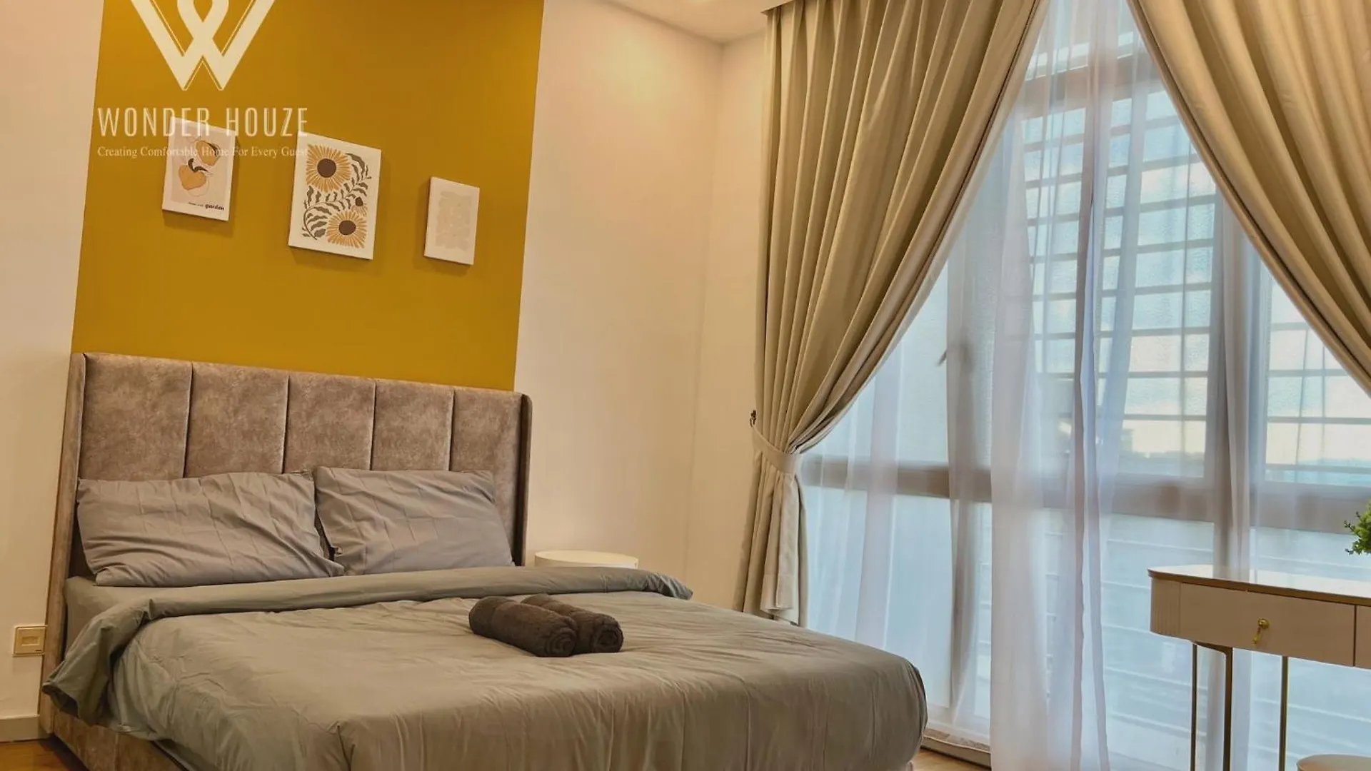 شقة 4Br Stylish Retreat At Myhabitat Near Mrt Station & Klcc كوالالمبور ماليزيا