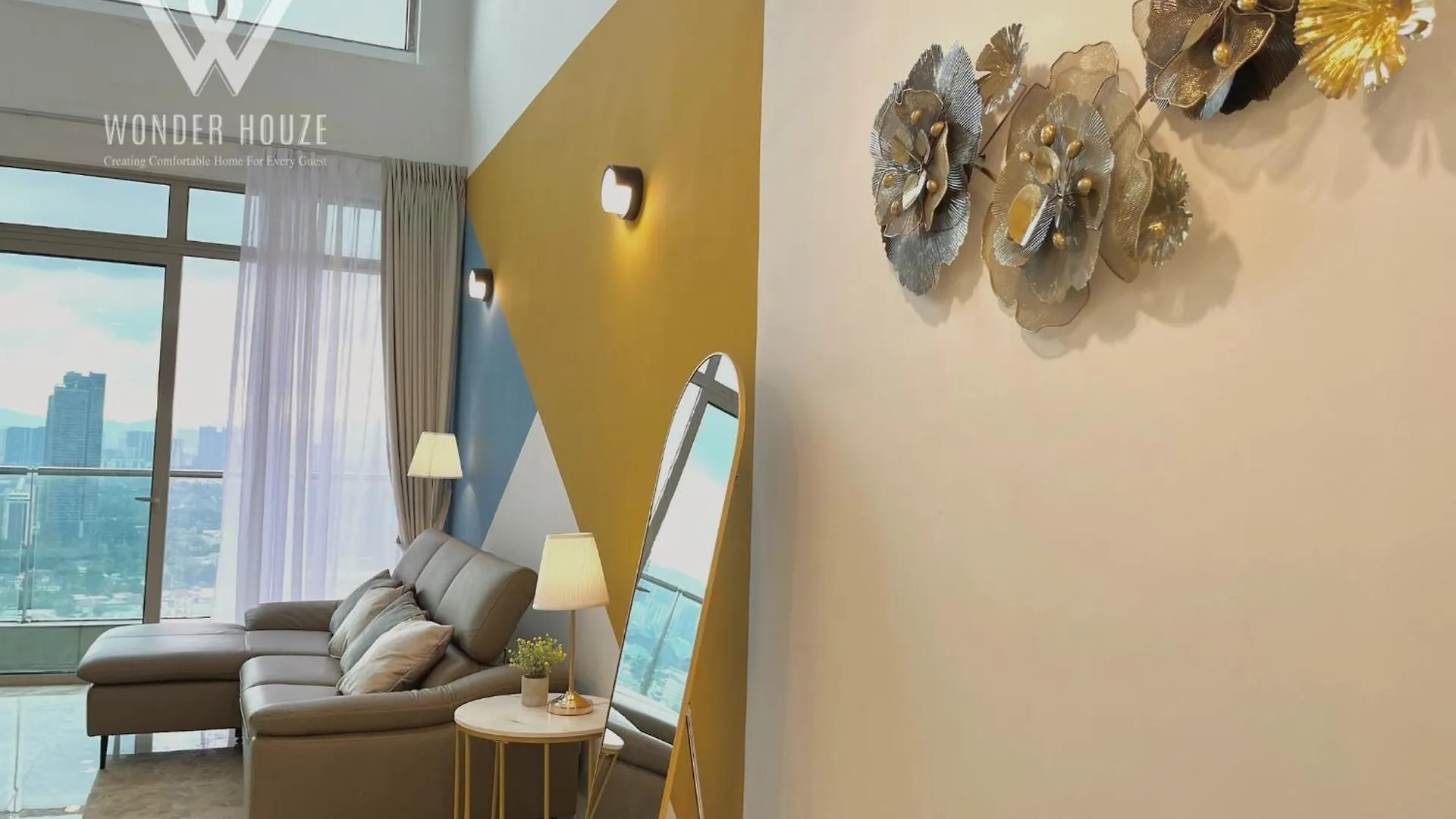 شقة 4Br Stylish Retreat At Myhabitat Near Mrt Station & Klcc كوالالمبور